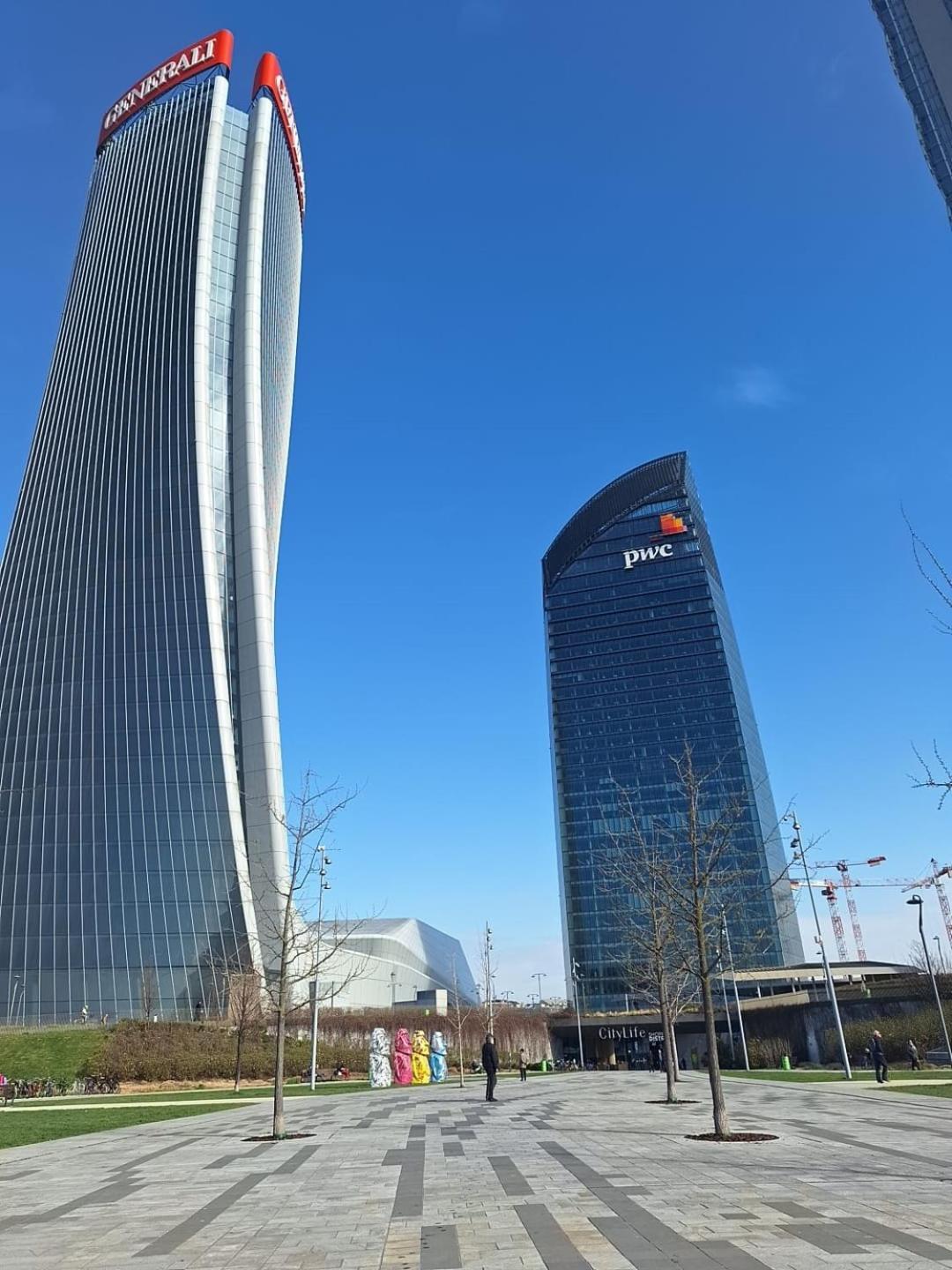 Charming Towers Guest House-Apartment Milan Luaran gambar